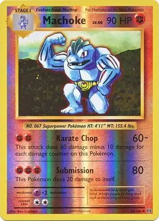 Evolutions Machoke #58/108 reverse holo